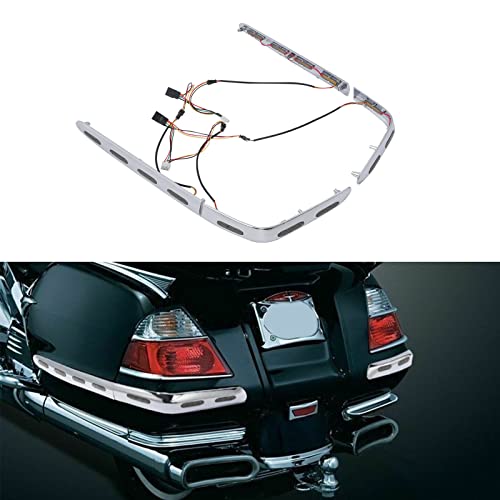 TCMT Lower Saddlebag Decoration Trim LED Light Fit For Honda Goldwing 1800 GL1800 2001-2017
