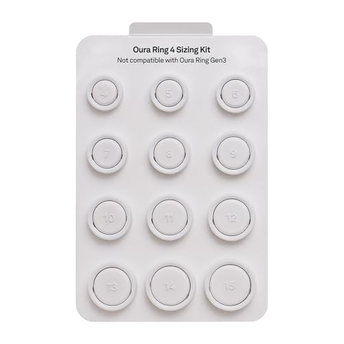 Image of Oura Ring 4 Sizing Kit - Size Before You Buy - Unique Sizing Classification for Smart Rings - Receive Credit for Purchase