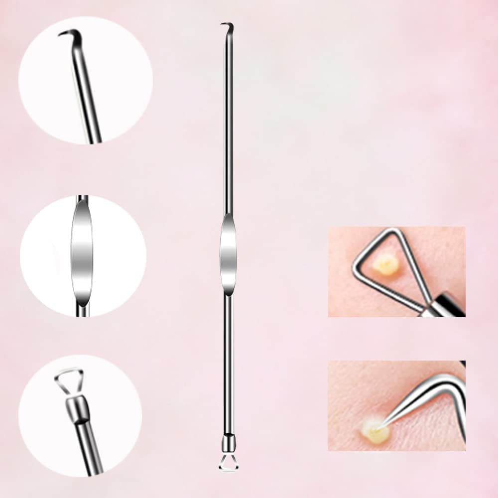 Amazon.co.jp: にきび針セット 4点セット 毛穴ケア専用キット