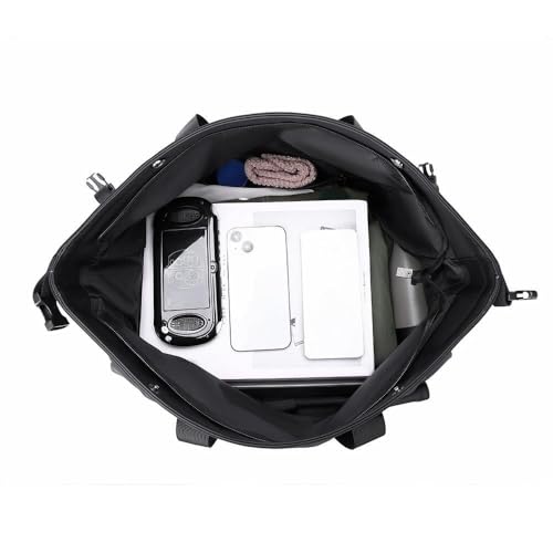 Image of CAVALO - Be Unique Men's Waterproof Oxford Duffle Bag | Large Capacity Travel, Gym & Business Hand Luggage with Wet /Dry Compartments, Laptop Sleeve & Shoulder Strap (Grey)