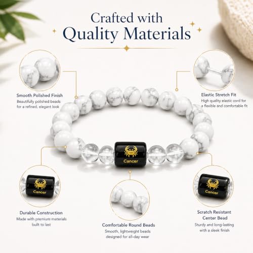 Image of Zodiac Crystal Bracelet for Men & Women