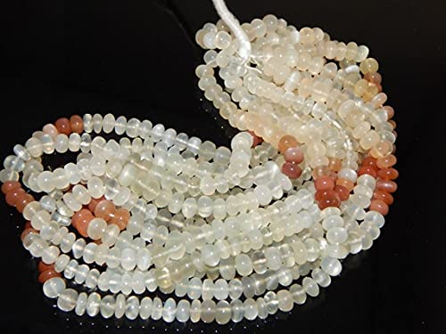 Perles pierre de lune naturelles rondes de LKBEADS pour la création de bijoux de litothérapie