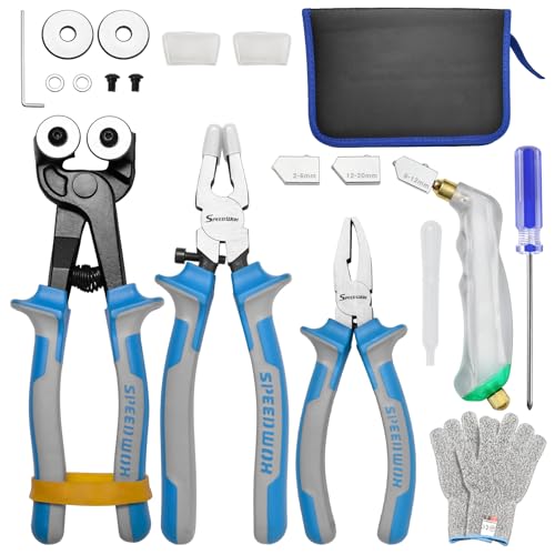 SPEEDWOX 20-Piece Glass Tool Kit