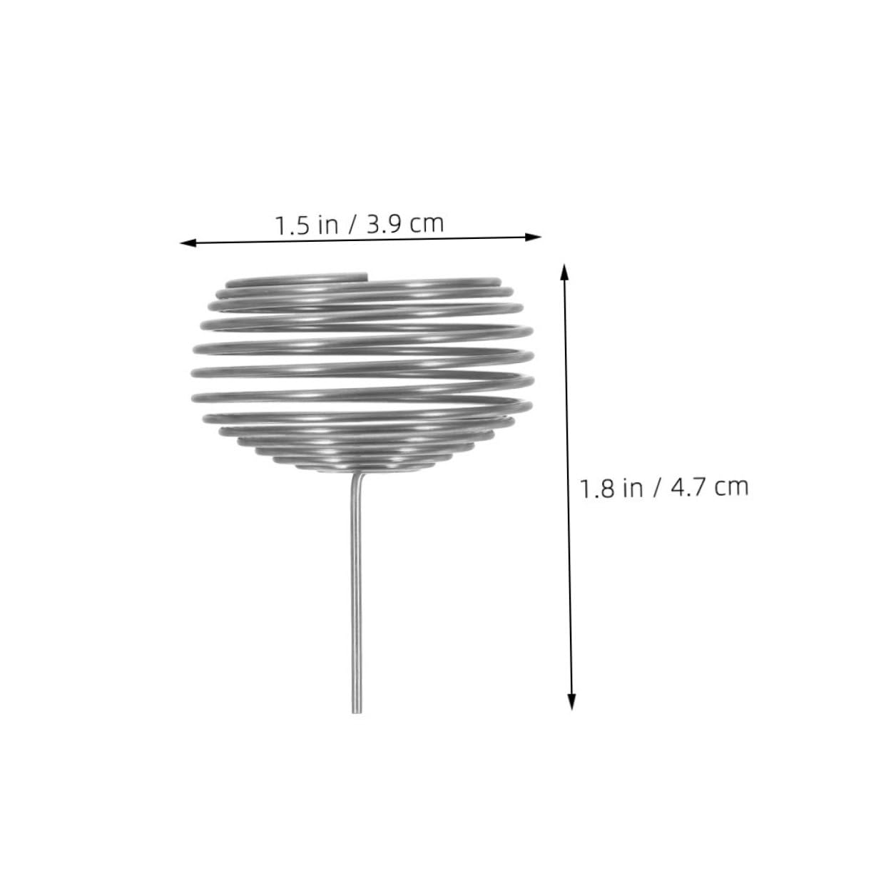 Gogogmee 16 Pcs Stainless Steel Bonsai Fertilizer Box Modern Design for Efficient Plant Growth Easy Cleaning Stylish Nursery Fertilizer Pot for Orchids and Flowers