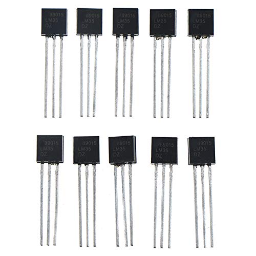 Generic 10pcs LM35DZ LM35 TO-92 Temperature Sensor IC Inductor (B07ZFPNWM3) Amazon Price History, Amazon Price Tracker