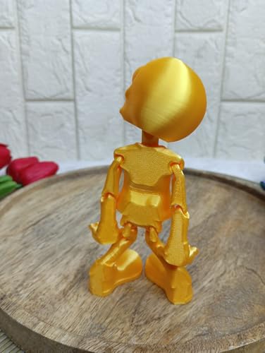 Image of Gifts- Zombie Action Figure Toys, 3D Printed Movable Toy with Detailed Design for Car Dashboard, Study Table, Office Desk Decoration (10 cm)