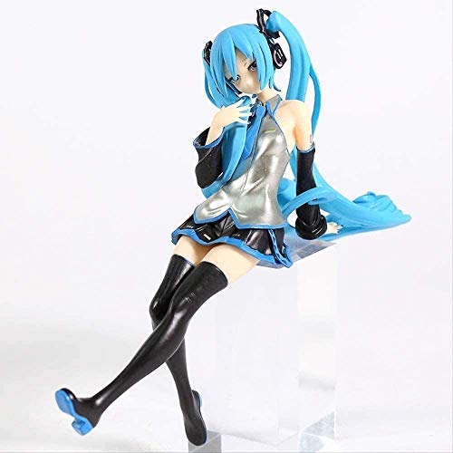 JIEMIANY Anime Statue Anime Figur Hatsune Miku Instant Nudeln Desktop Dekoration Zubehör, Modell Figur Anime Sammlerstück. (12CM) Cover