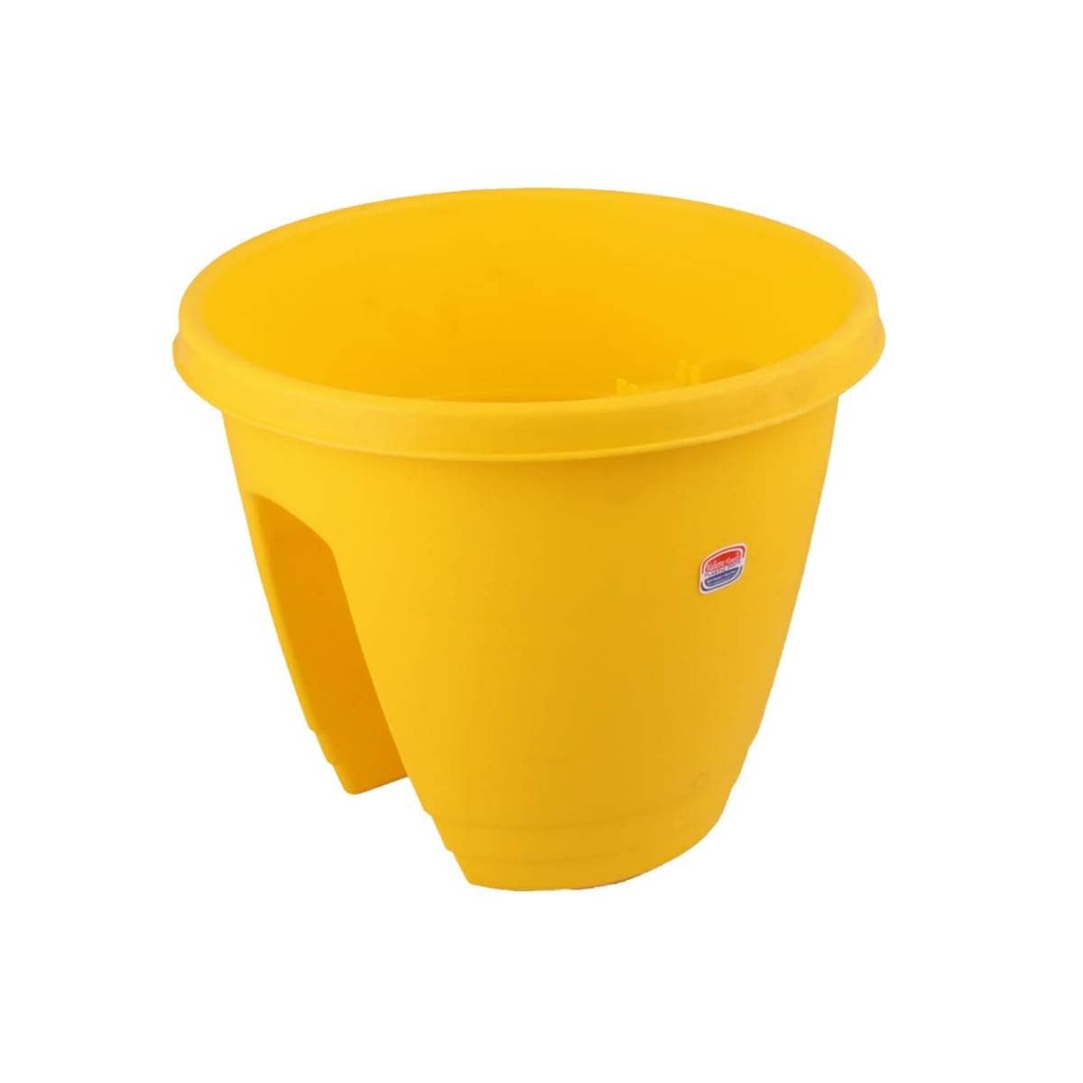 Railing Flower Pots - Orange Set of 2 -6