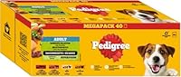 PEDIGREE DOGCARE Hundefutter Portionsbeutel Chunks in Soße Adult 40 x 100g
