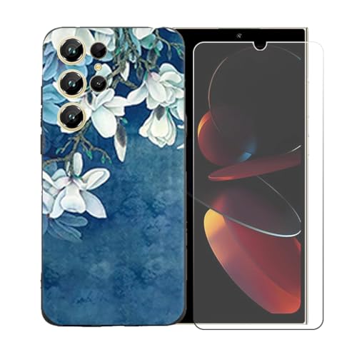 pFZZSZSP[X Kp Oukitel C68 + KXXN[یtB Aȃ\tgVRP[XیTPUJo[̃P[XJo[p Kp Oukitel C68 (6.88") - LLM40