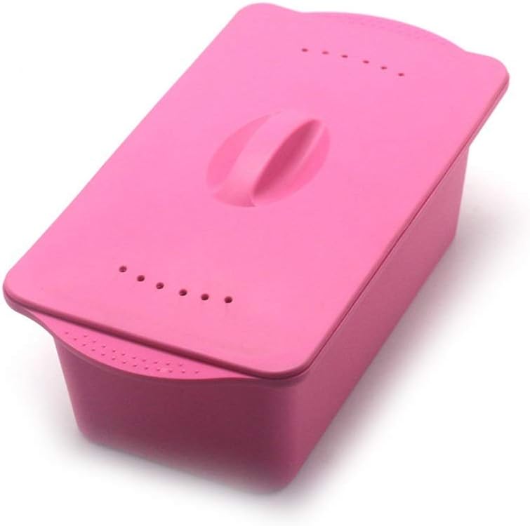 Bread Mold, Not Sticky Silica Gel Bread Mold, BPA-free, Used For DIY Cake, Bread, Meat Pie ZHANGXIAO (Color : Purple)