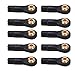 VBESTLIFE M2 Ball Head Holder Tie Rod Ends, 10Pcs Plastic Rc Car M2 Tie Rod End Ball Joint Rc Car Tie Rod Ball Head Ball Joint Link Car Model Accessory