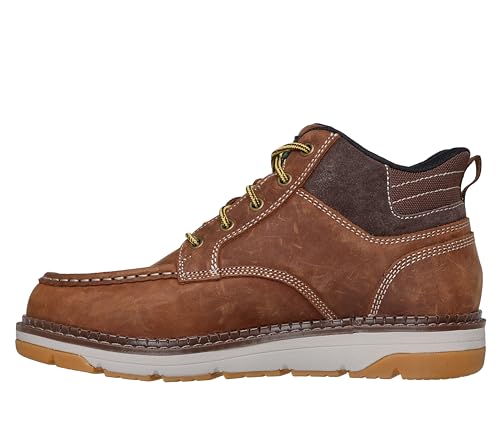 Image of Skechers mens John Deere Slip Ins Flex Boot Soft Moc Toe