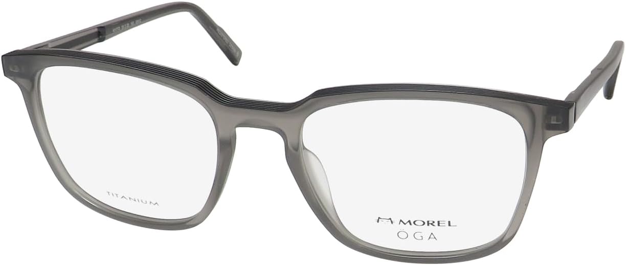 MOREL Oga 10177o Titanium Hardware Eyeglass Frame/Eyewear Allergy Made In France