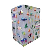 Kay&J Collapsible 60L Laundry Hamper, Slim and Tall Laundry Basket, Long Handles for Portability, Great for...