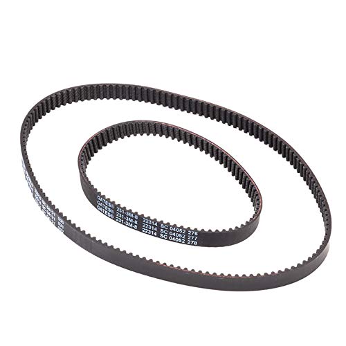 Replacement Part for Proteam Progen 12, 15 Upright Vacuum Cleaner Timing Belts 2pk # Compare to Part 835678