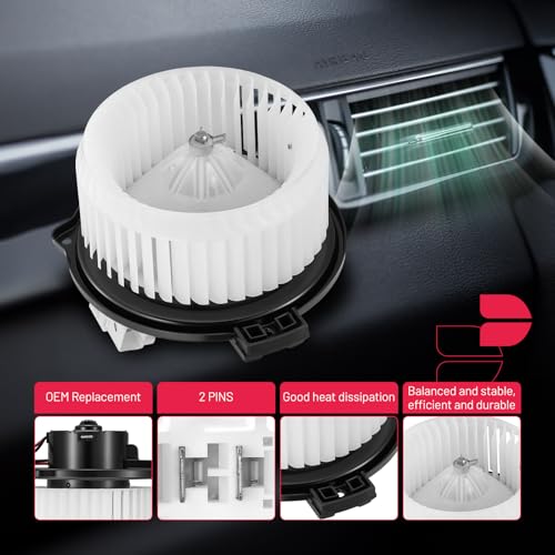 Image of BDFHYK AC Heater Blower Motor Fan PM4108 Compatible with Mazda 6 2014-2017 2019-2021, CX-5 2014-2021 with Automatic Temperature Control,HVAC Blower Motor Assembly Replacement for GHR161140B BM10039C
