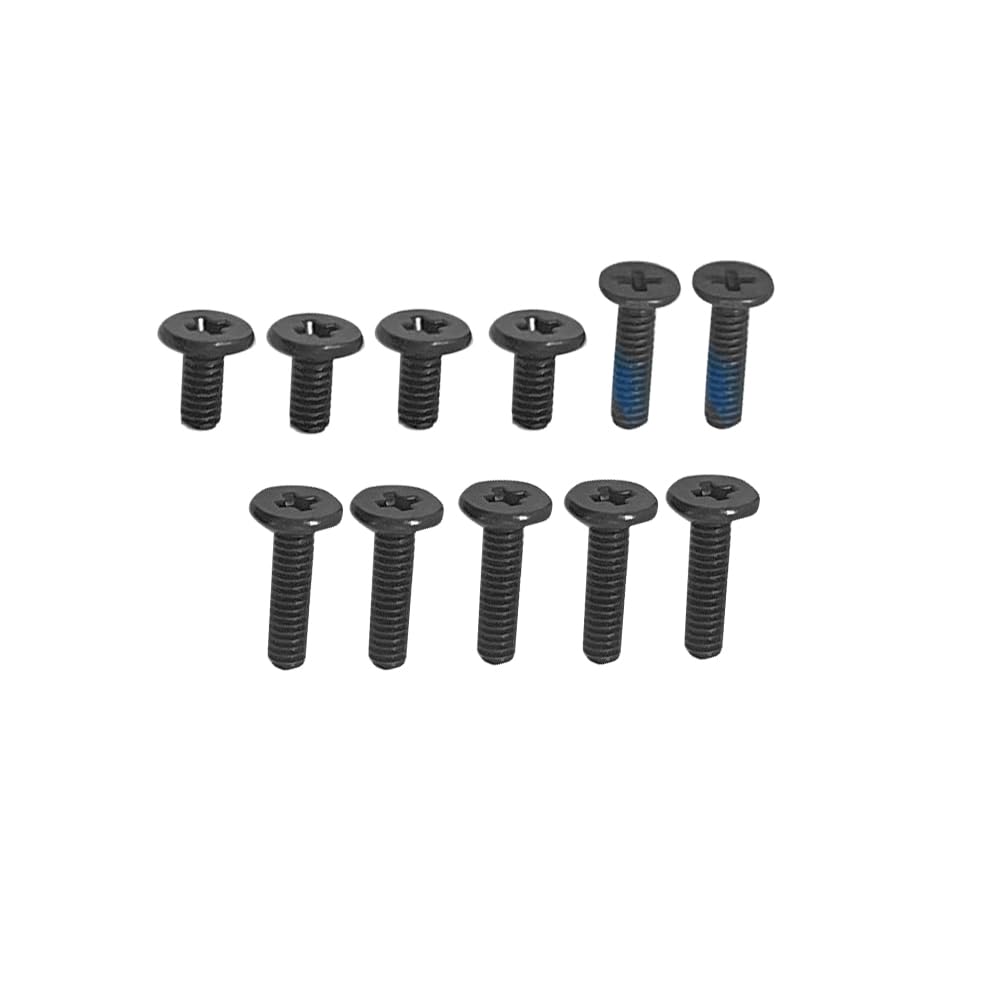 HSSDTECH Lower Bottom Base Cover Case Screws Black Replacement for ASUS ROG Zephyrus G14 GA403 GA403U GA403UV GA403UI GA403UV GA403UU Bottom Case Screws
