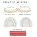 Healthyare Denture Do it Yourself Full Set of Top and Bottom Fake Teeth for Improve Smile