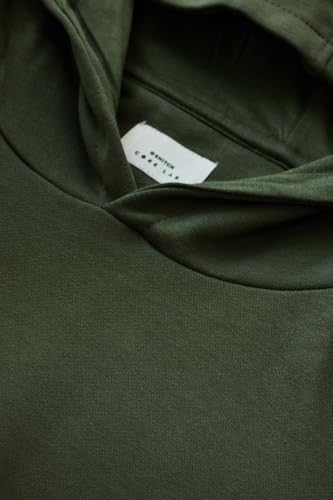 Image of SNITCH Men Casual Hoodie| Oversized Fit Hooded Neckline with Graphic Print & Long Sleeve| Soft Cotton-Polyester Blend for Daily Winter Wear & Streetwear