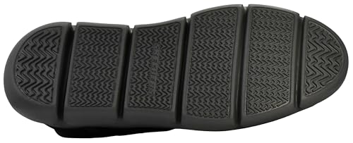 Skechers Men's Garza Gervin Slip in, Black/Charcoal, 11 M US