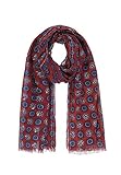 Größe: ca.50x180cm Passigatti Schal mit Allover Print Jungen tango red,ca.50x180,Rot Damen