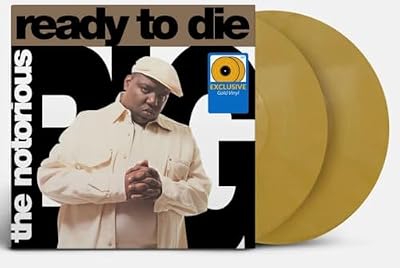 Portada del vinilo Ready To Die de The Notorious B.I.G (2LP, vinilo dorado)