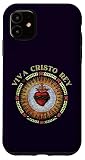 Roman Catholic Sacred Heart Viva Cristo Rey Case for iPhone 11