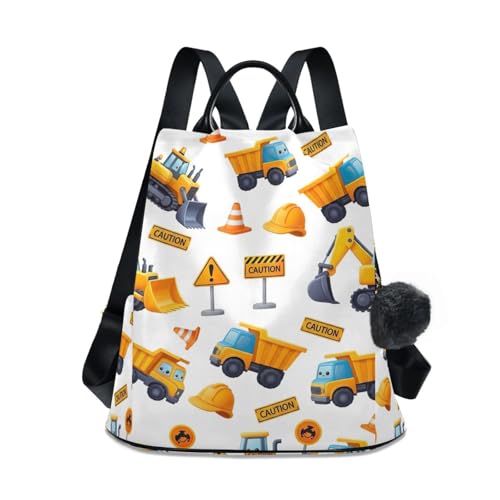 Sac à dos femme véhicules de chantier idéal pour le travail et la ville