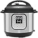 Instant Pot Duo 80 Elektro-Multikocher 1200 W, 7,6L, Edelstahl, - Schnellkochtopf, Schongarer, Reiskocher, Sautierpfanne, Joghurtbereiter, Dampfgarer und Sterilisator, Silber