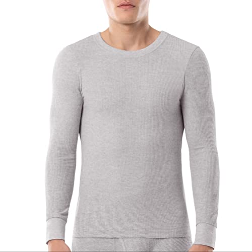 Fruit of the Loom Men's Classic Midweight Waffle Thermal Underwear Crew Top3
