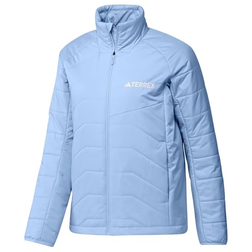 adidas Femme Terrex Multi Synthetic Insulated Jacket, glow blue, S