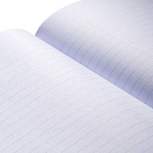 Composition Books, Notebooks, College Ruled Paper, 100 Sheets, Comp Book, 100 Sheets (200 Pages), Black Marble, 2 Pack #TOP2