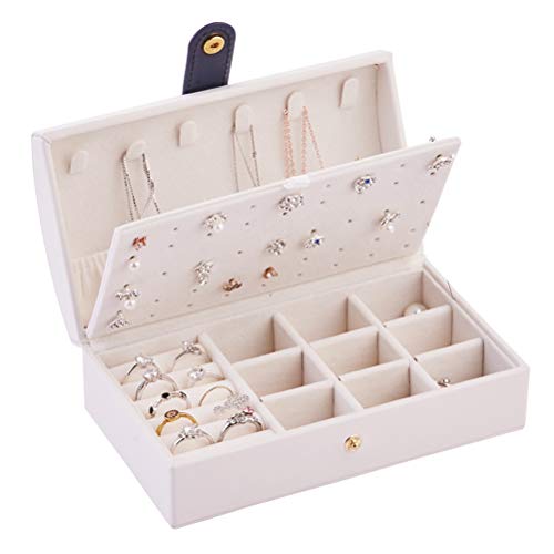 Boîte à bijoux en cuir pour voyage et déplacements quotidiens