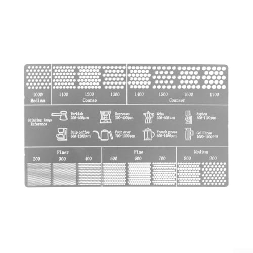 Hosrivae Coffee Grind Size Card