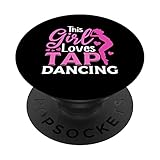 tap dance tap danza questa ragazza ama tap dancing popsockets popgrip intercambiabile