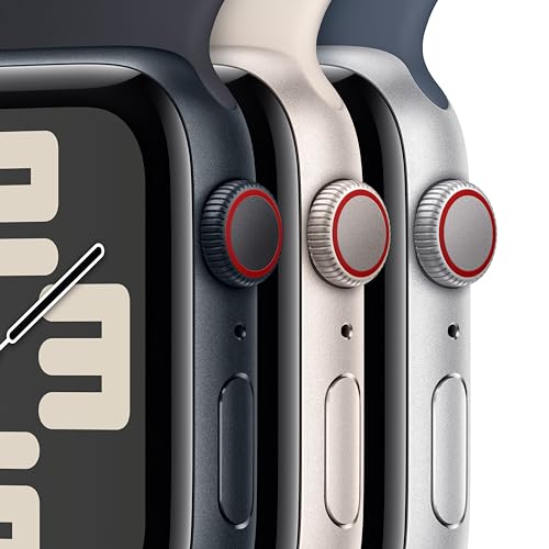 Apple-Watch-SE-2e-generatie-2023-GPS-Cellular-44-mm-Smartwatch-Kast-van-middernacht-aluminium-Middernacht-sportbandje-SM-Conditie-en-slaap-bijhouden-ongelukdetectie-hartritme-monitoren