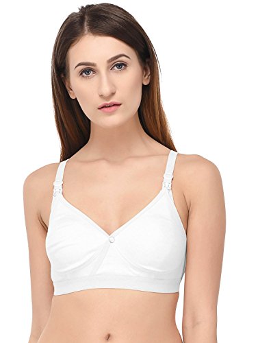 Image of Fabme Women's Hosiery Seamless Nursing Bra - Pack of 3