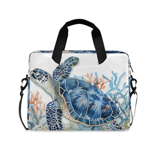 Funda para portátil ALAZA Sea Turtle, 13-15.6 pulg.