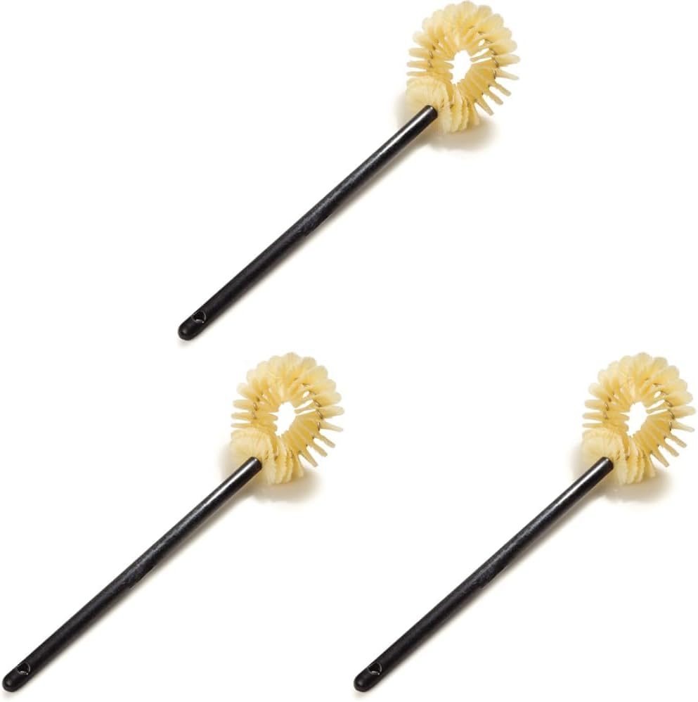 SPARTA Flo-Pac Toilet Bowl Brush, Toilet Cleaner Brush for Bathroom, Plastic, 21 Inches, Black image 2