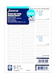 FILOFAX A5 1 Woche auf 2 Seiten m.Not(mehrsprachig)2022