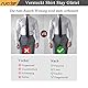 SUOSDEY 2 Pack Hemd Bleiben Gürtel, halten Business Hemd versteckt für Mann Frauen, justierbarer Tuck Gürtel für ordentlichen Look,Schwarz