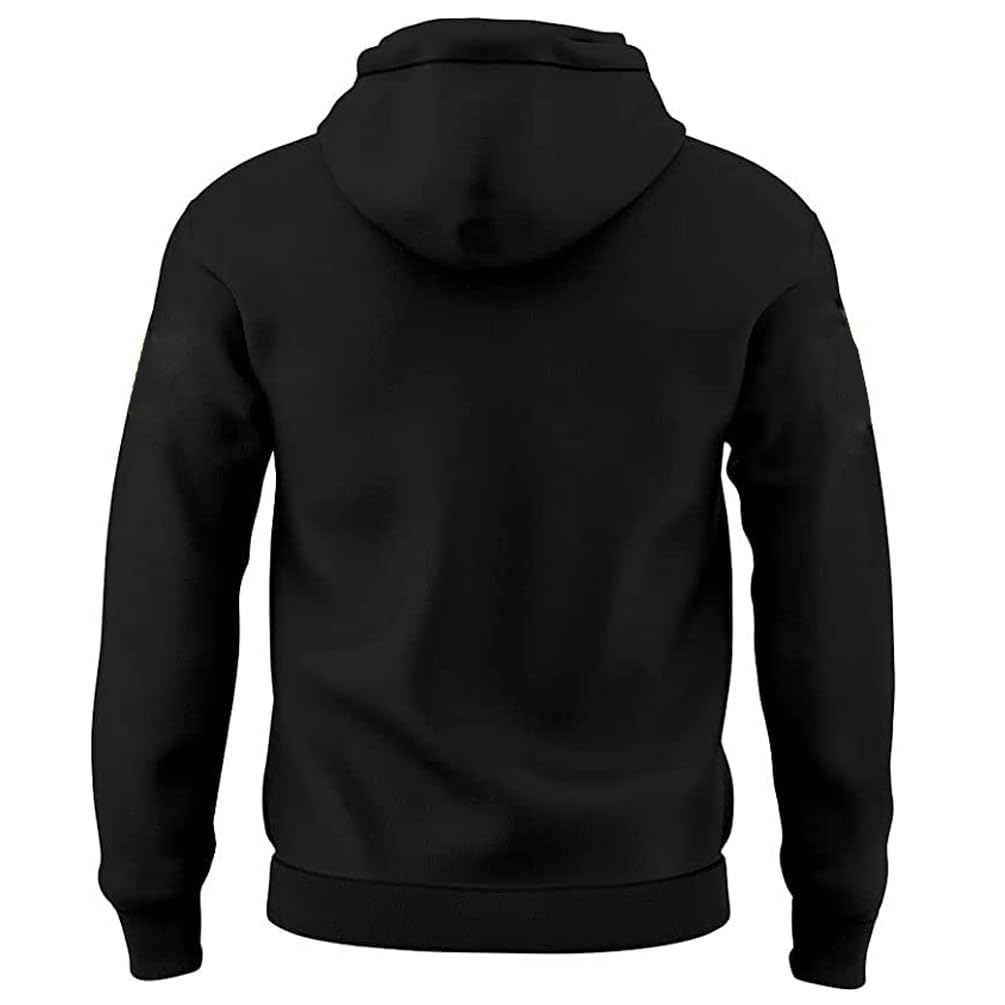 picontshirt Sweat à Capuche Mammoth 100% Coton Épais – Hoodie Unisexe, Tailles S à 5XL, Couleurs Noir & Gris