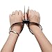 DOMG 10 PCS Heavy Duty Strong Police Zip Tie Handcuffs Disposable Nylon Double Locking Cuffs, 250-lbs Tensile Strength, 27.5
