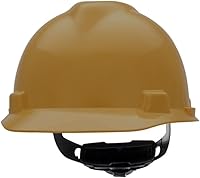 Vista 2 de MSA V-Gard Cap Style Safety Hard Hat Suspension Polyethylene Shell, Superior Impact Protection, Self Adjusting with Crown Straps Fas-Trac III