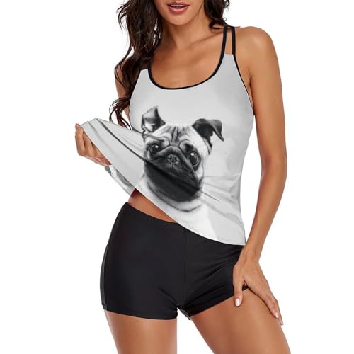 Trajes de baño para mujer ideales para ir a la playa con este tankini de carlino 2