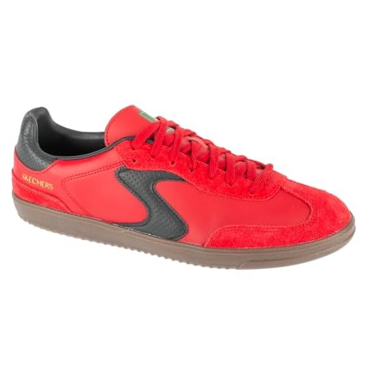 Skechers, Zapatillas Deportivas Hombre, Rojo, 43 EU