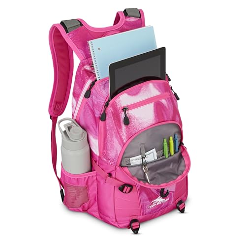 Image of High Sierra Loop Daypack, Flamingo Marble Swirl, One Size, Loop Daypack