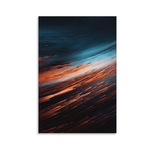 Impression sur toile moderne abstraite pour la décoration de chambre