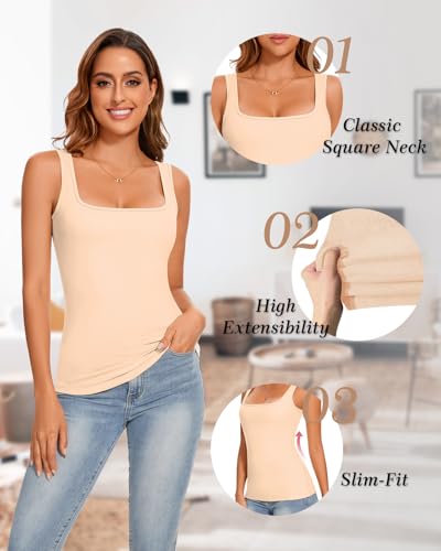 Image of Thermal Underwear Tank Top Fleece Shirt Cami Sleeveless Thermal Top Warm Undershirt Base Layer Women Cold Weather